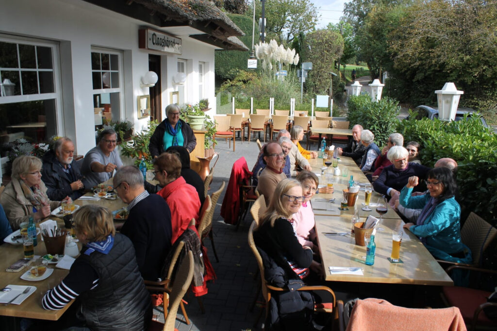 Treffen im Claashäuschen