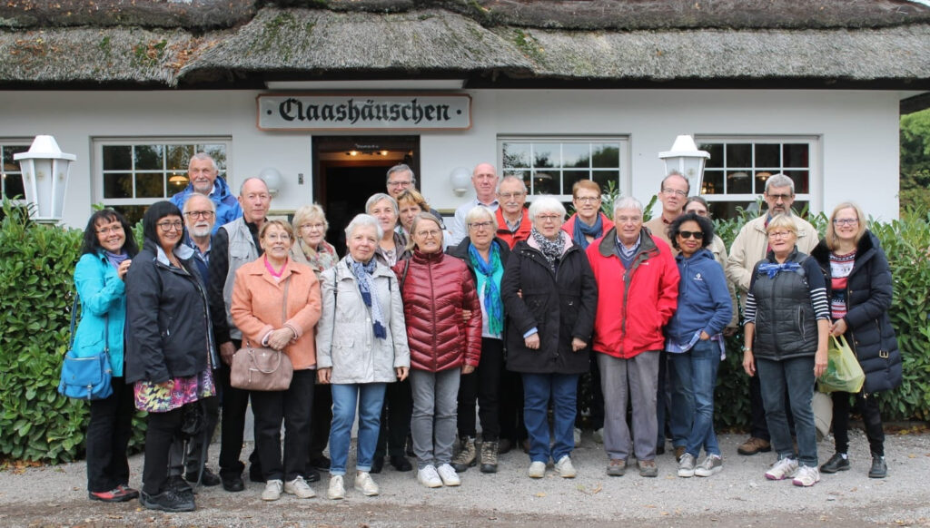 Treffen im Claashäuschen